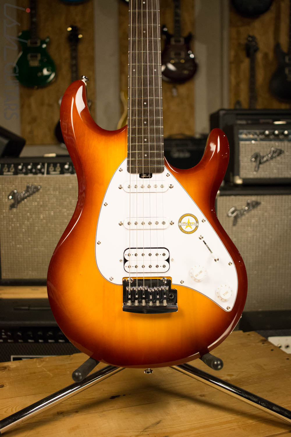 Sterling by Music Man Silo3 Silhouette Electric Guitar Tobacco Sunburst