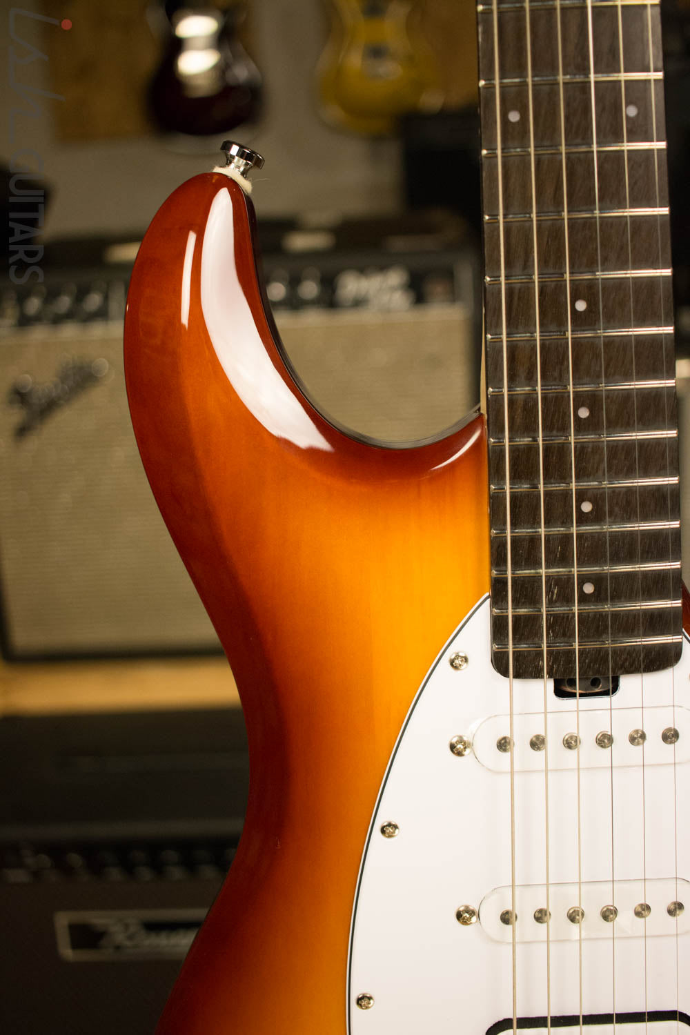 Sterling by Music Man Silo3 Silhouette Electric Guitar Tobacco Sunburst