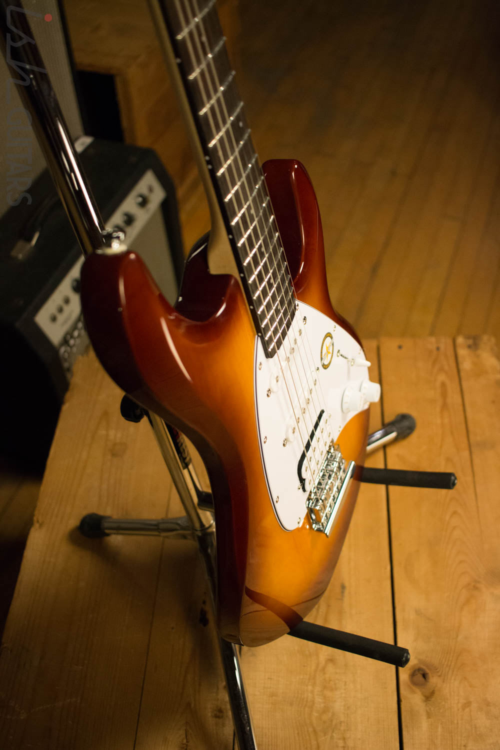 Sterling by Music Man Silo3 Silhouette Electric Guitar Tobacco Sunburst