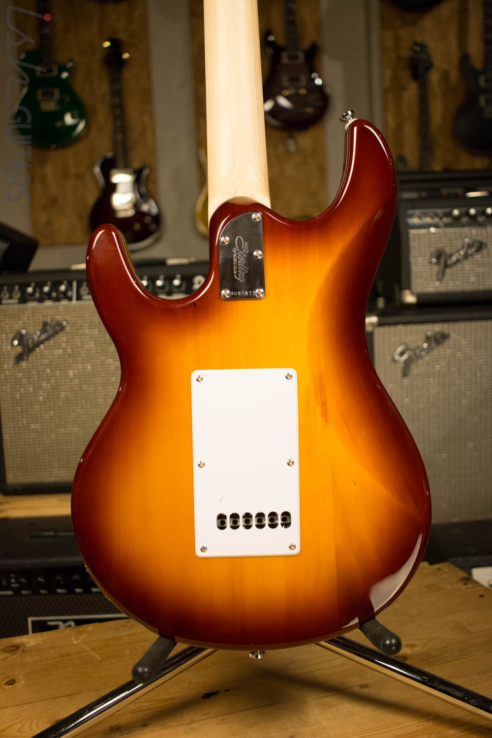 Sterling by Music Man Silo3 Silhouette Electric Guitar Tobacco Sunburst