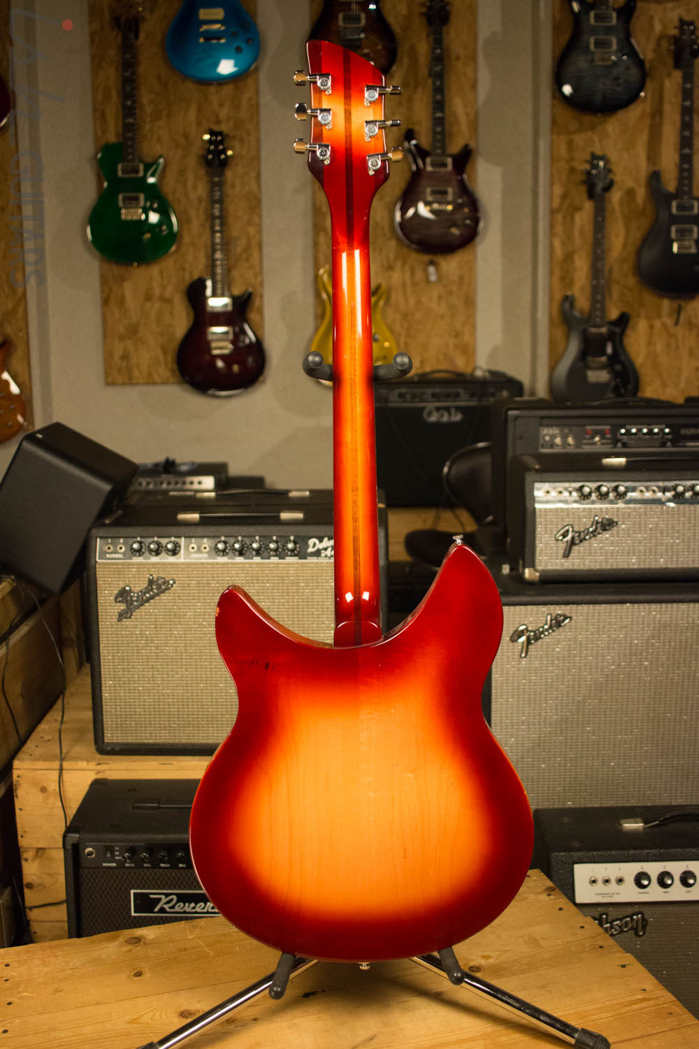 1992 Rickenbacker 330 FireGlo Electric Guitar