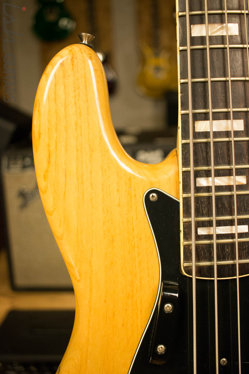 1976 Fender Jazz Bass Ash Natural Original