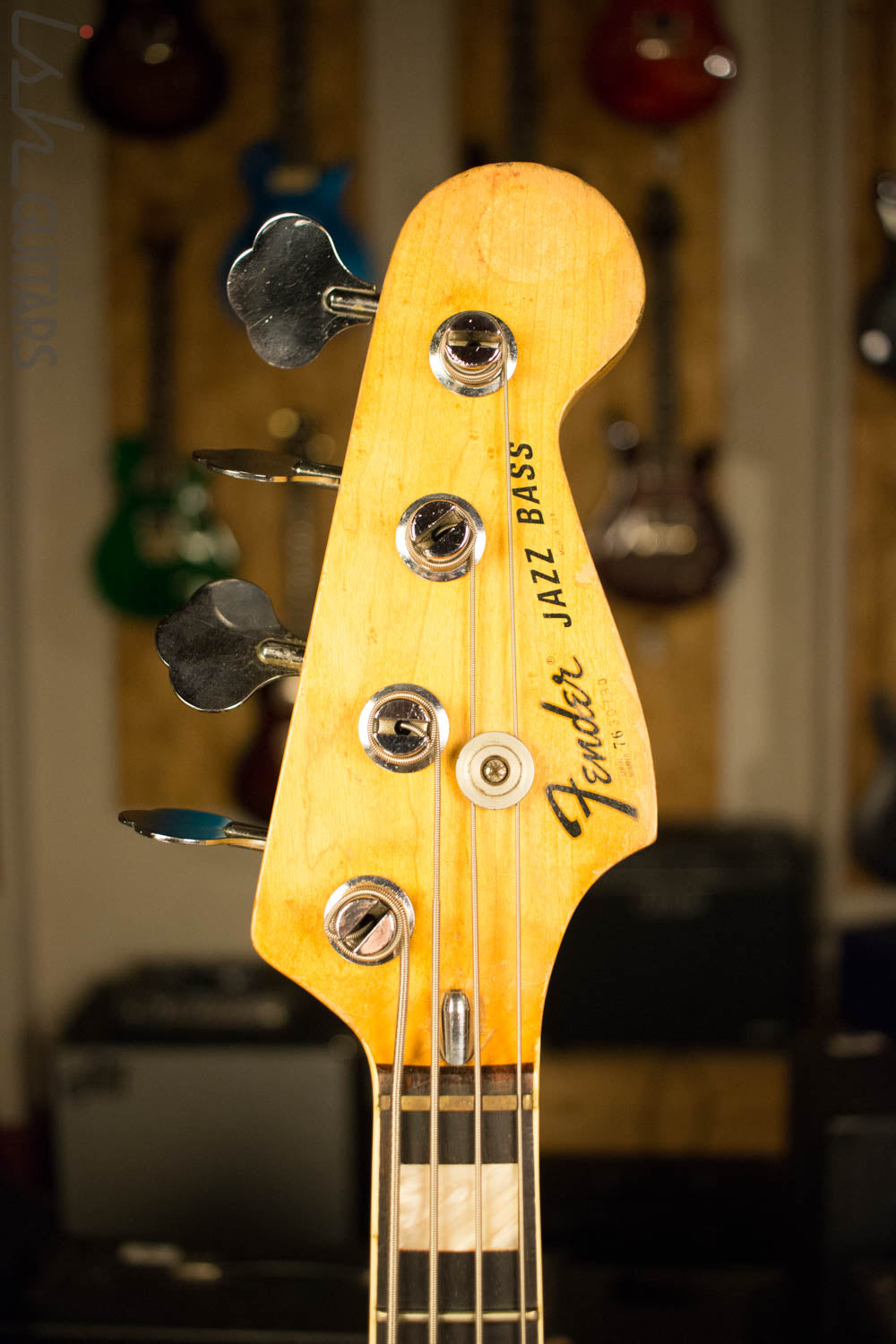 1976 Fender Jazz Bass Ash Natural Original