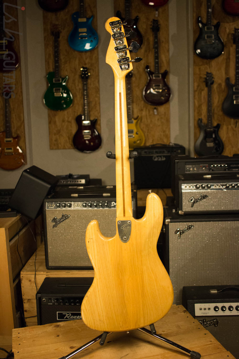 1976 Fender Jazz Bass Ash Natural Original