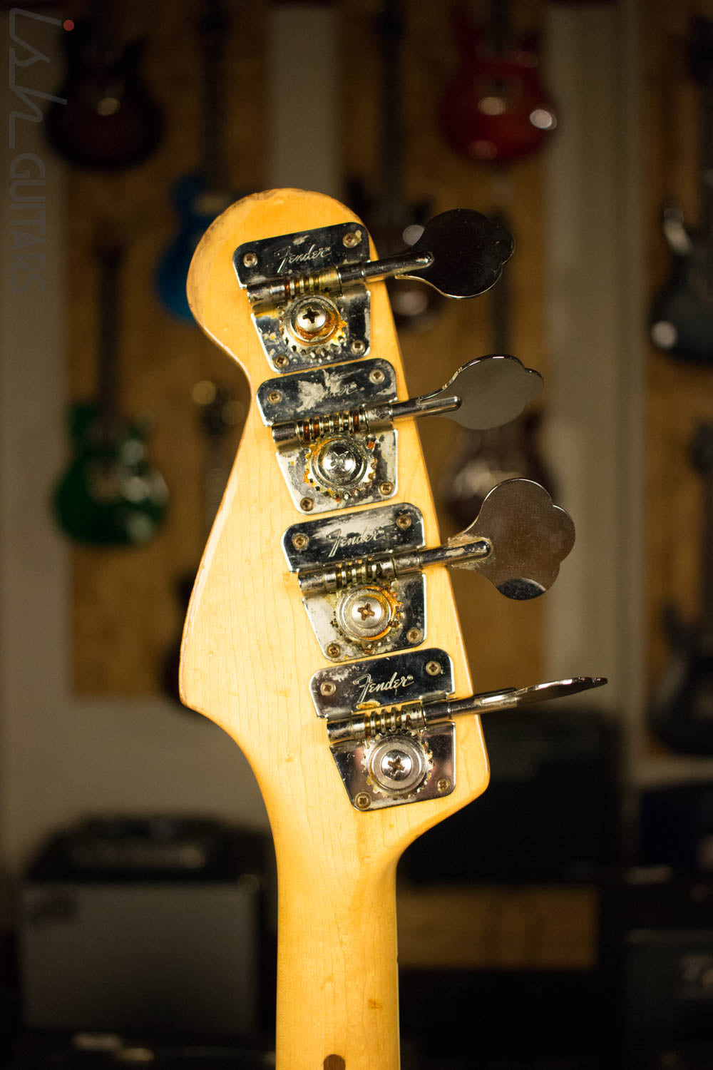 1976 Fender Jazz Bass Ash Natural Original