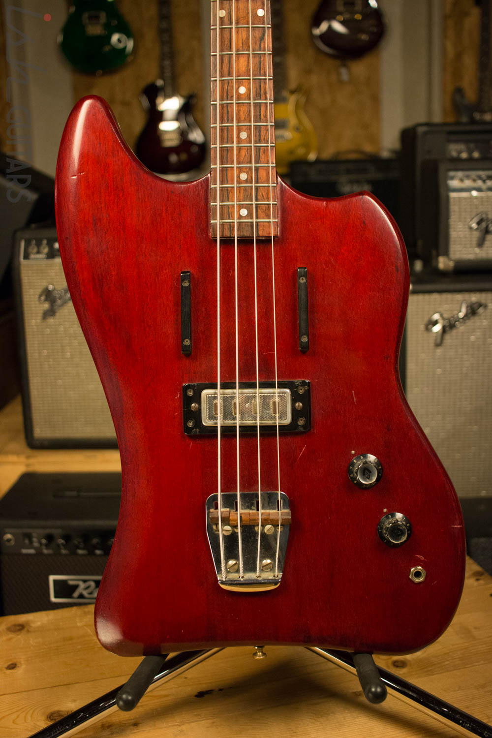 1966 Guild Jet Star Bass Cherry