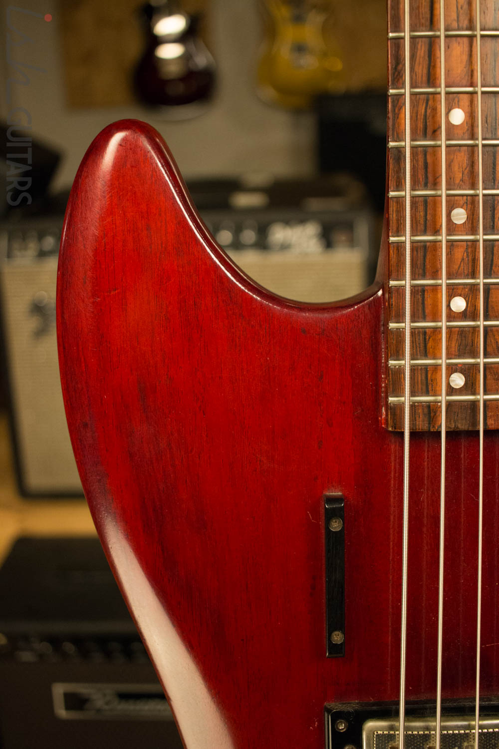 1966 Guild Jet Star Bass Cherry