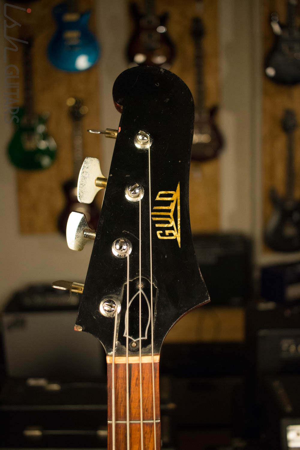 1966 Guild Jet Star Bass Cherry