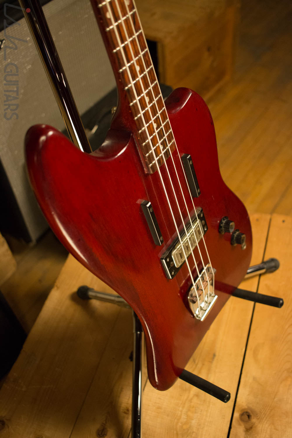 1966 Guild Jet Star Bass Cherry
