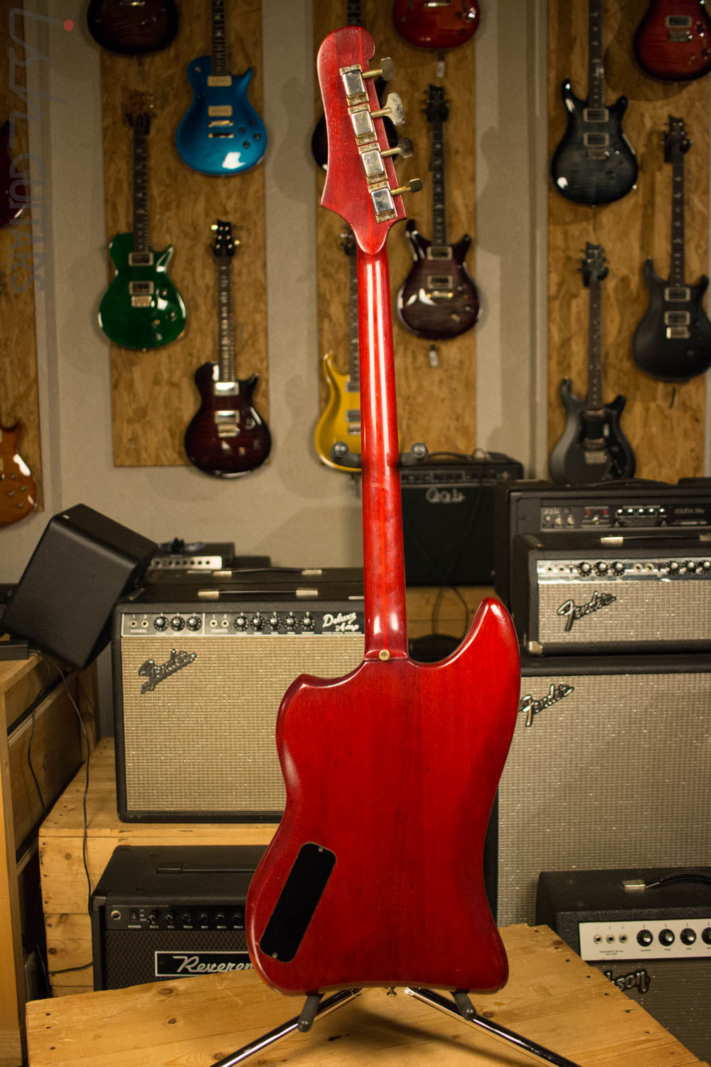 1966 Guild Jet Star Bass Cherry