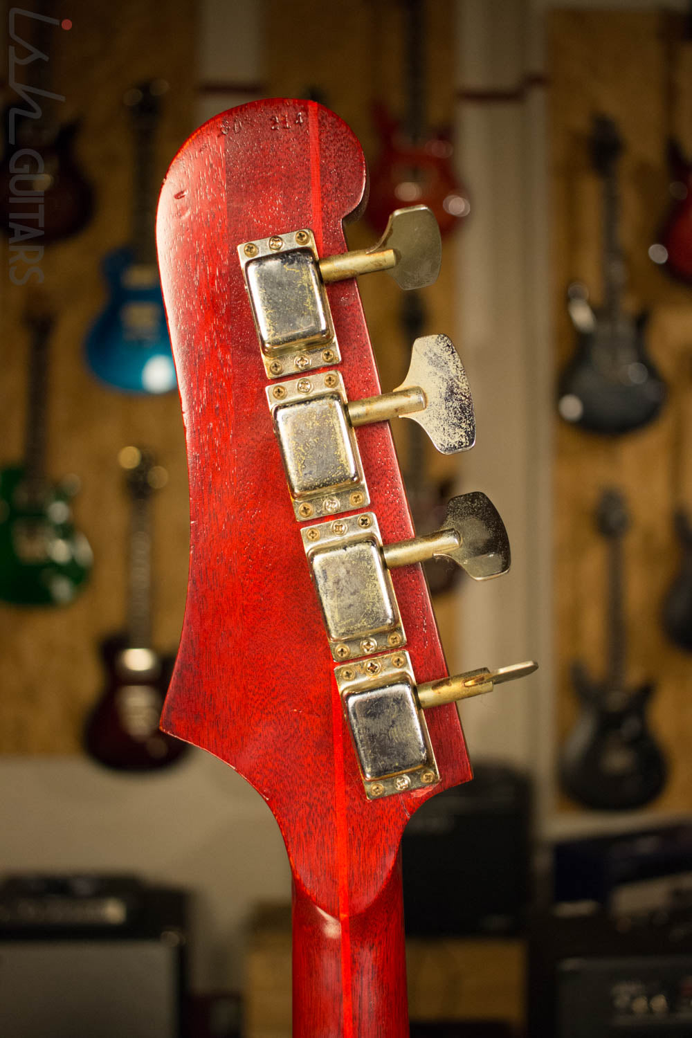 1966 Guild Jet Star Bass Cherry