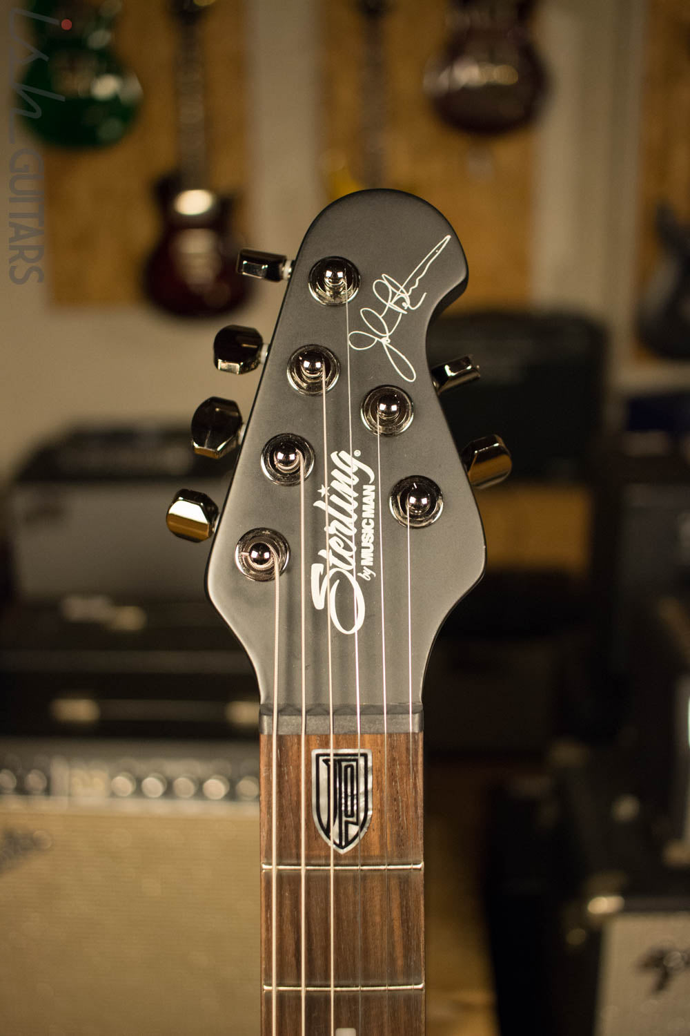 Sterling by Music Man MAJ100-ICR John Petrucci Signature Series Majesty Electric Guitar Stealth Black