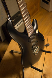 Sterling by Music Man MAJ100-ICR John Petrucci Signature Series Majesty Electric Guitar Stealth Black