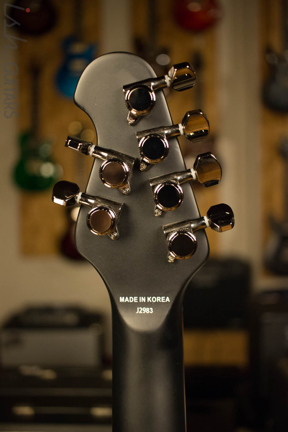Sterling by Music Man MAJ100-ICR John Petrucci Signature Series Majesty Electric Guitar Stealth Black