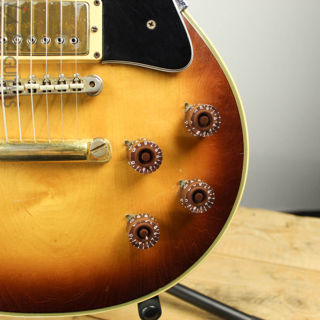 1971-1973 Gibson Les Paul Custom Tobacco Sunburst