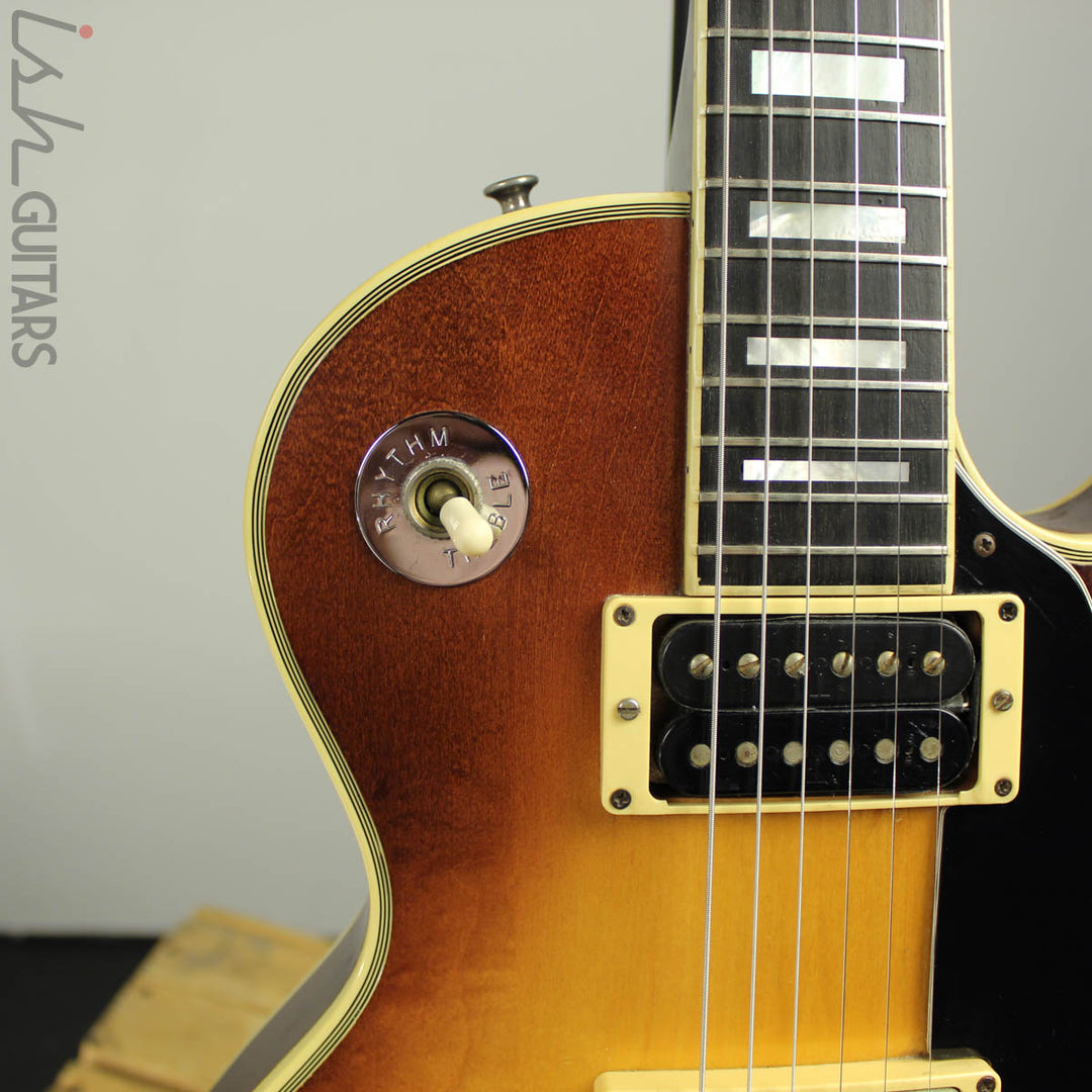 1971-1973 Gibson Les Paul Custom Tobacco Sunburst