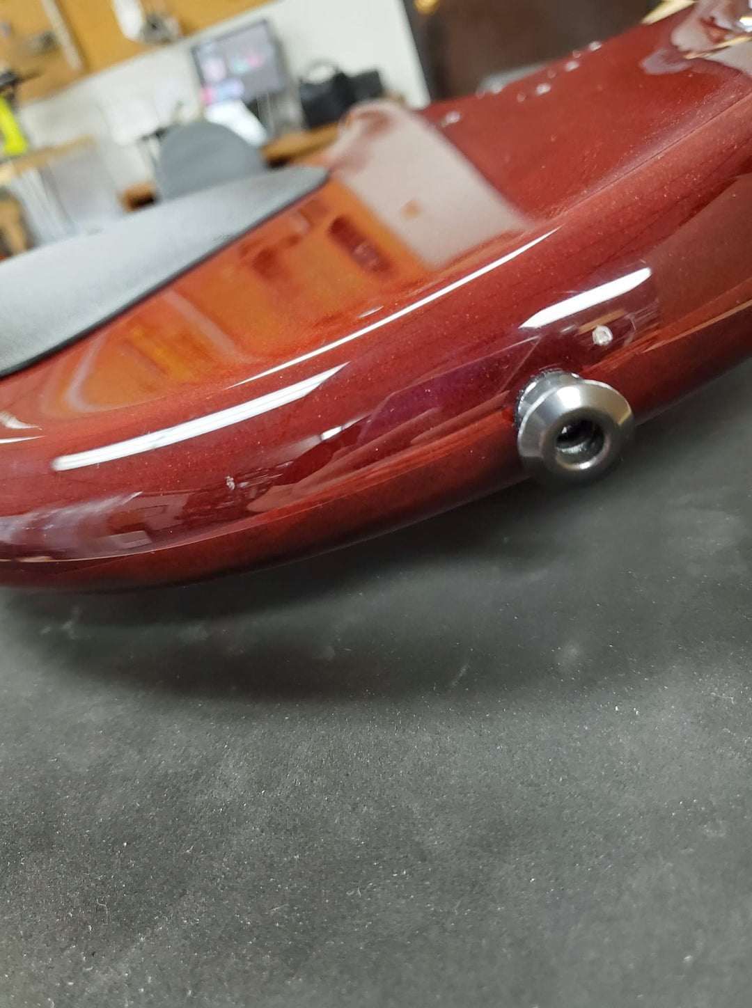 2015 Spector Euro Rebop Bantam Short Scale Bass Black Cherry