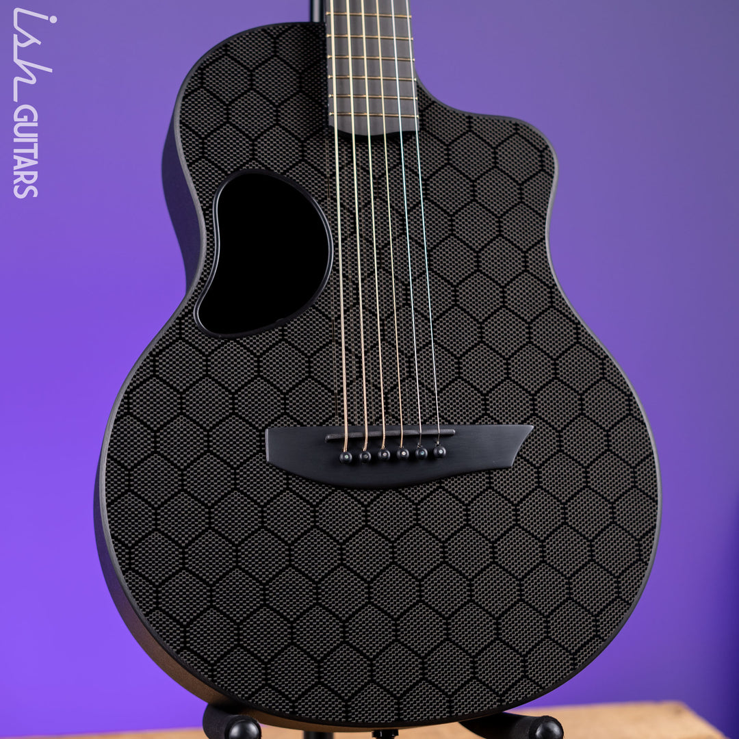 McPherson Touring Carbon Fiber Acoustic-Electric Guitar Honeycomb Top Black Hardware