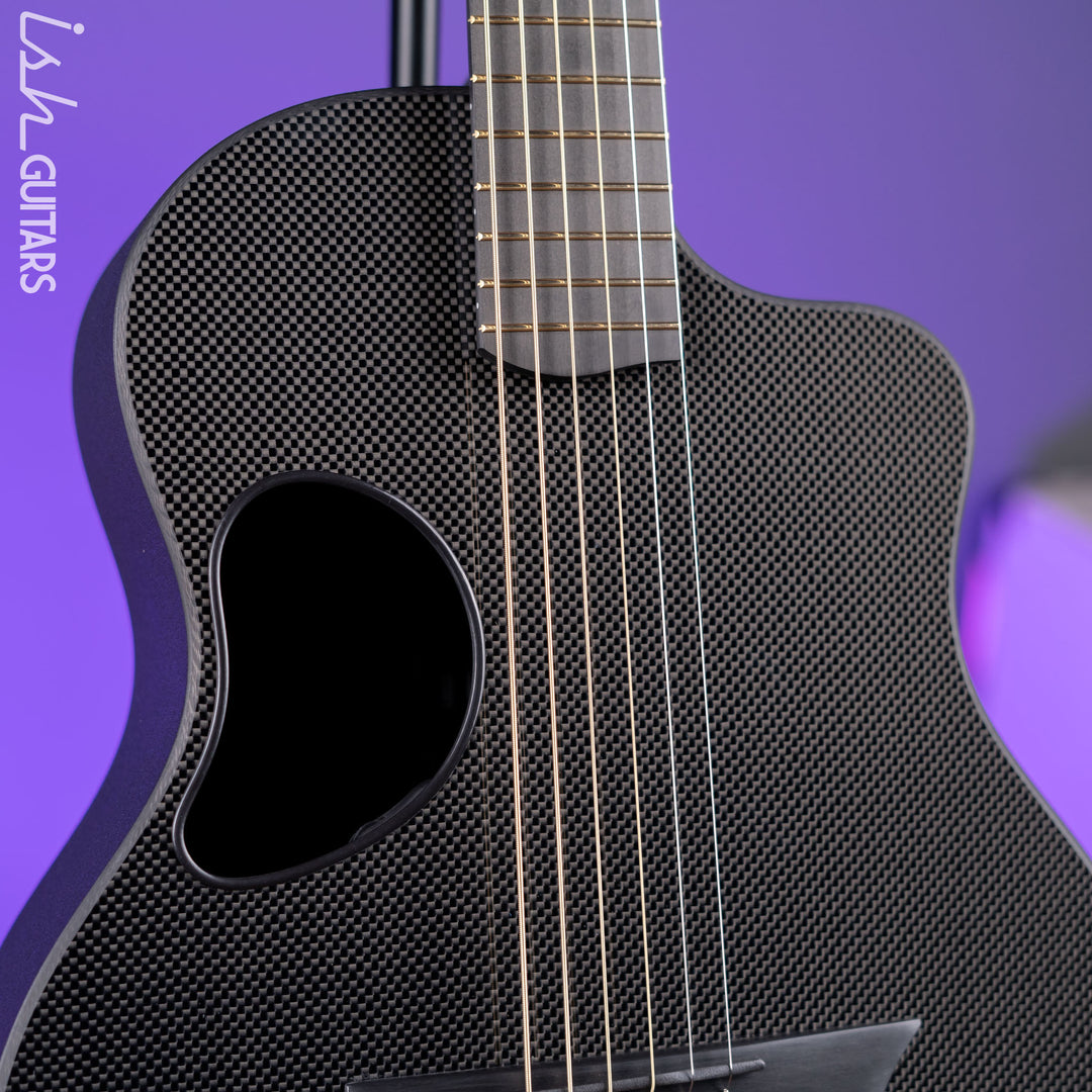 McPherson Touring Carbon Fiber Acoustic-Electric Guitar Standard Top Black Hardware