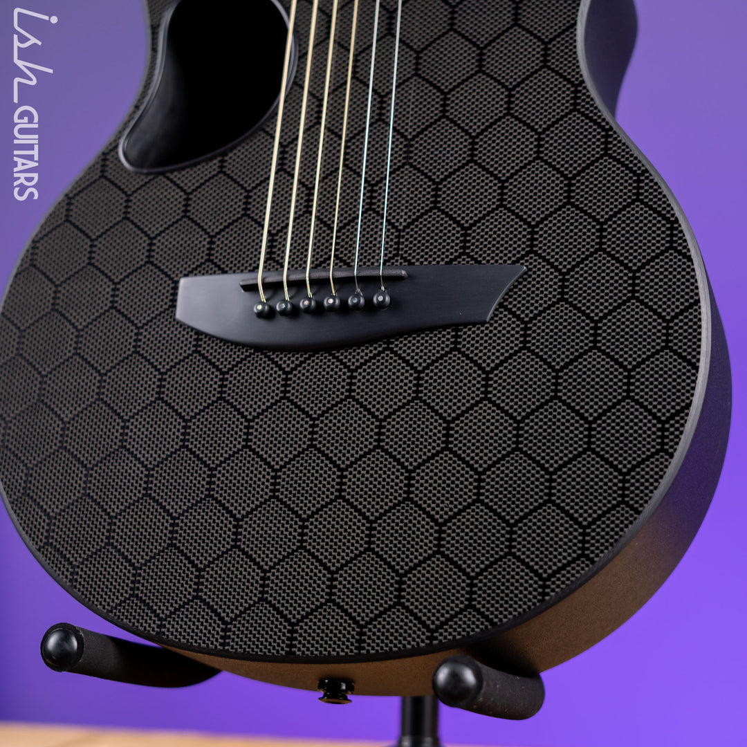 McPherson Touring Carbon Fiber Acoustic-Electric Guitar Honeycomb Top Black Hardware