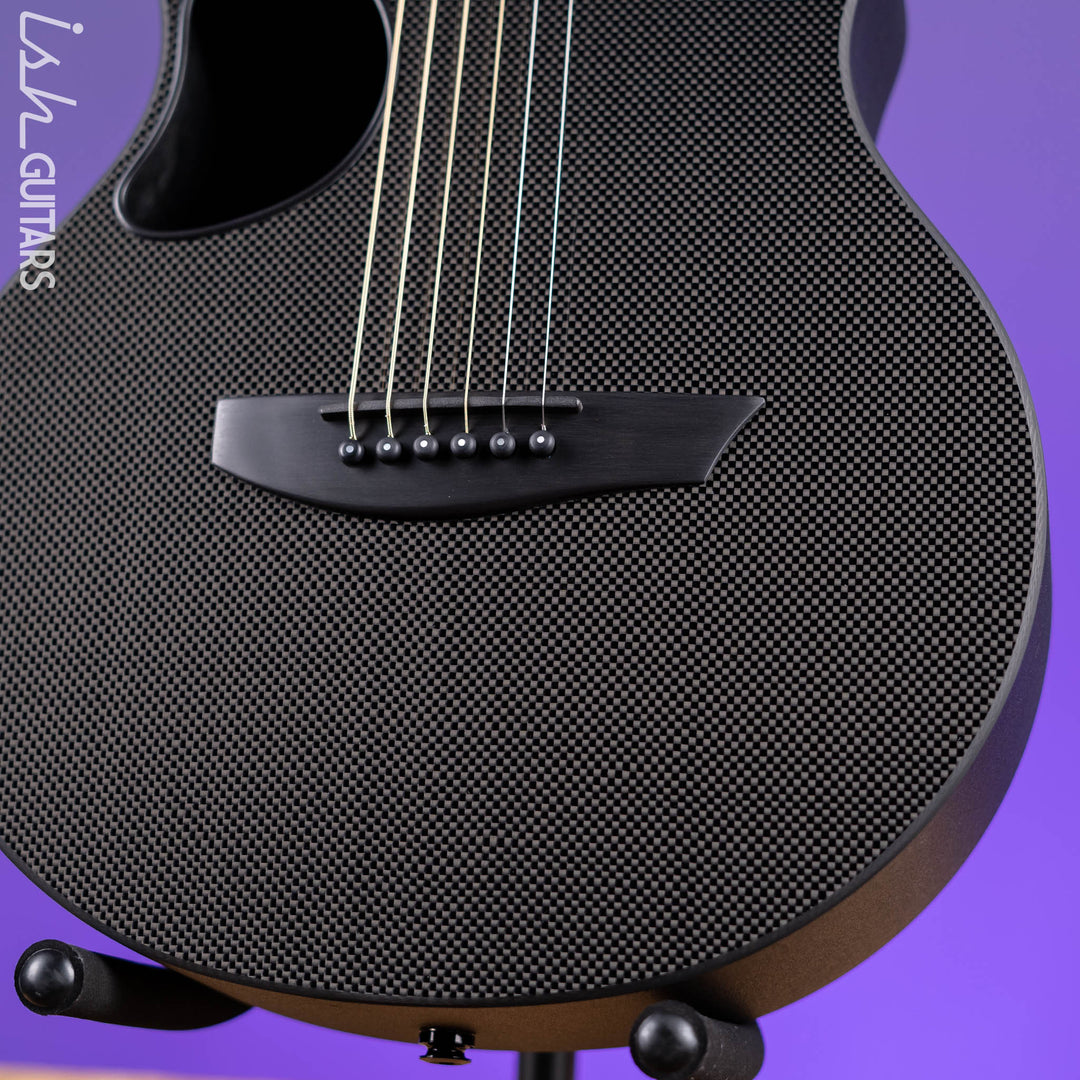 McPherson Touring Carbon Fiber Acoustic-Electric Guitar Standard Top Black Hardware