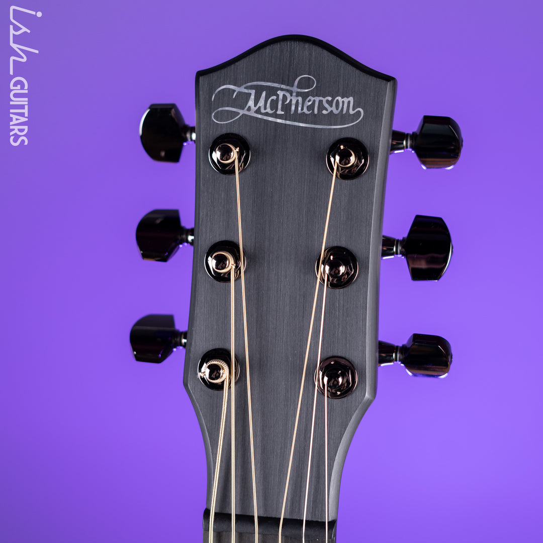 McPherson Touring Carbon Fiber Acoustic-Electric Guitar Standard Top Black Hardware