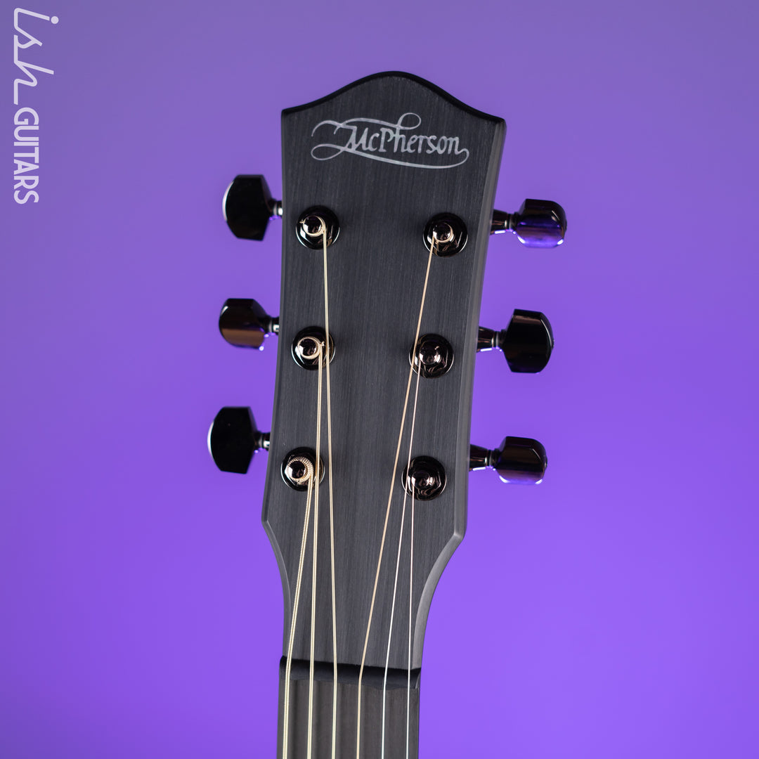 McPherson Sable Honeycomb Carbon Acoustic-Electric Guitar Black Hardware