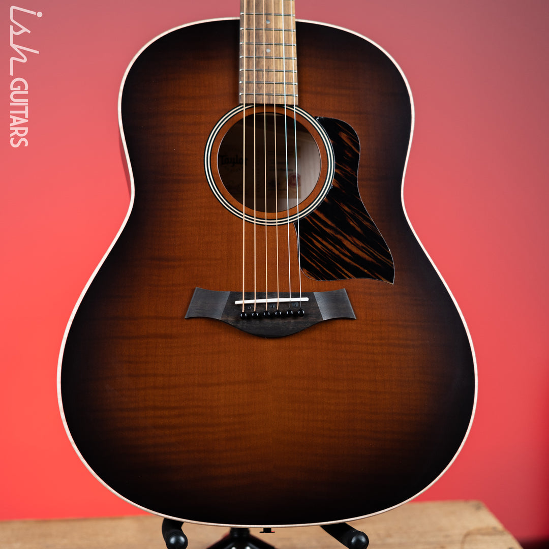 2022 Taylor American Dream AD27e Grand Pacific Flametop Woodsmoke