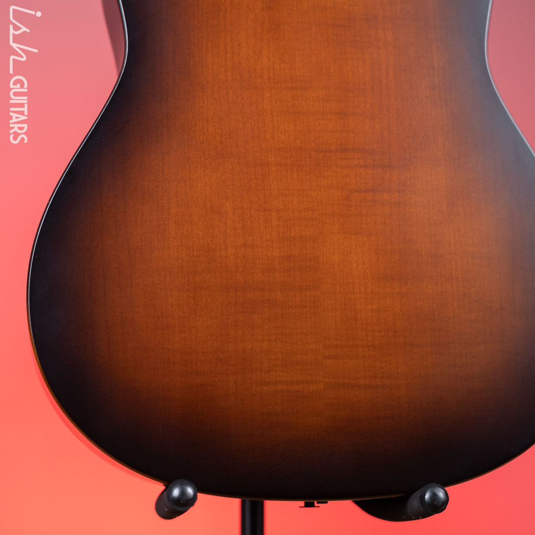 2022 Taylor American Dream AD27e Grand Pacific Flametop Woodsmoke