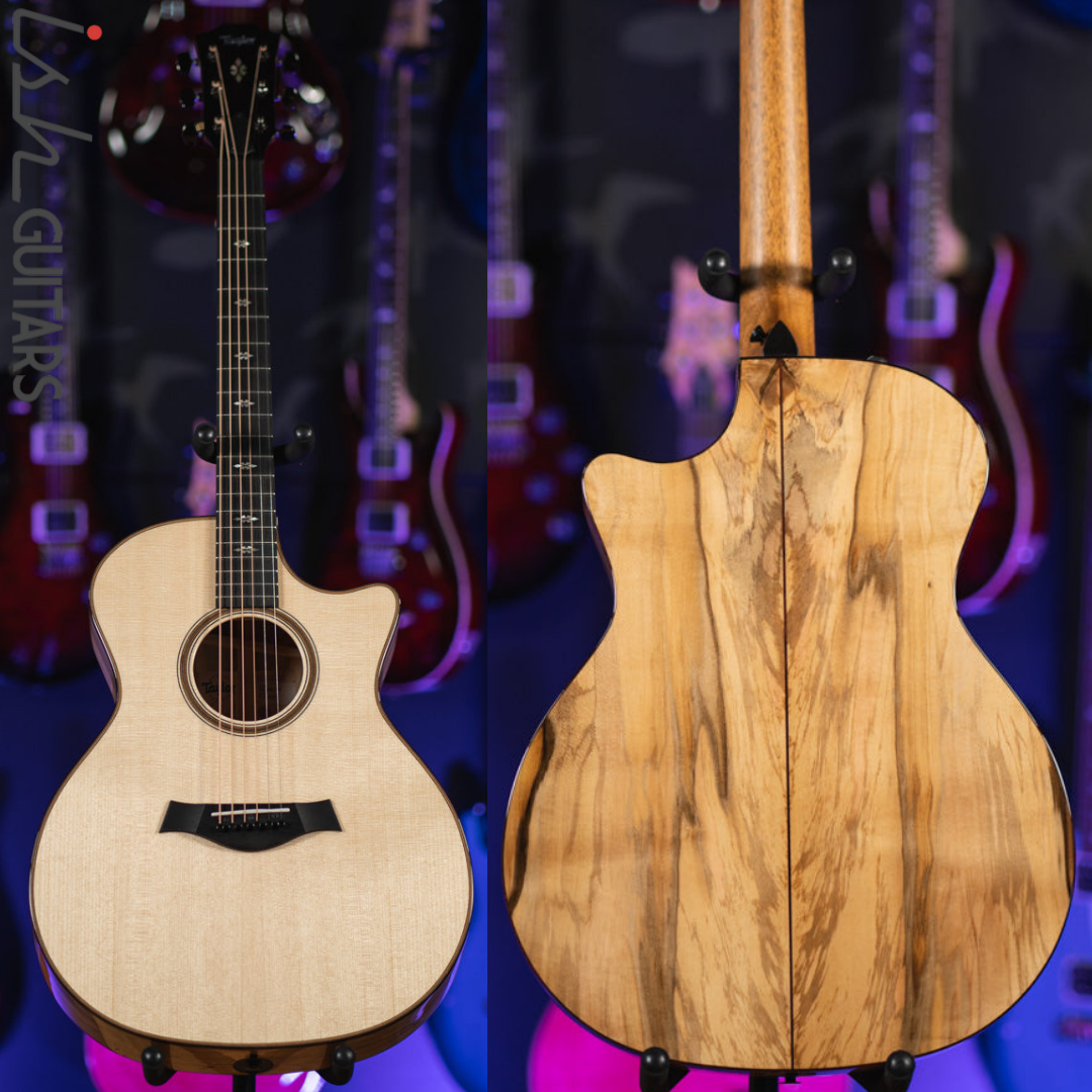 Taylor 714ce LTD V-Class Blackheart Sassafras Lutz Spruce Natural