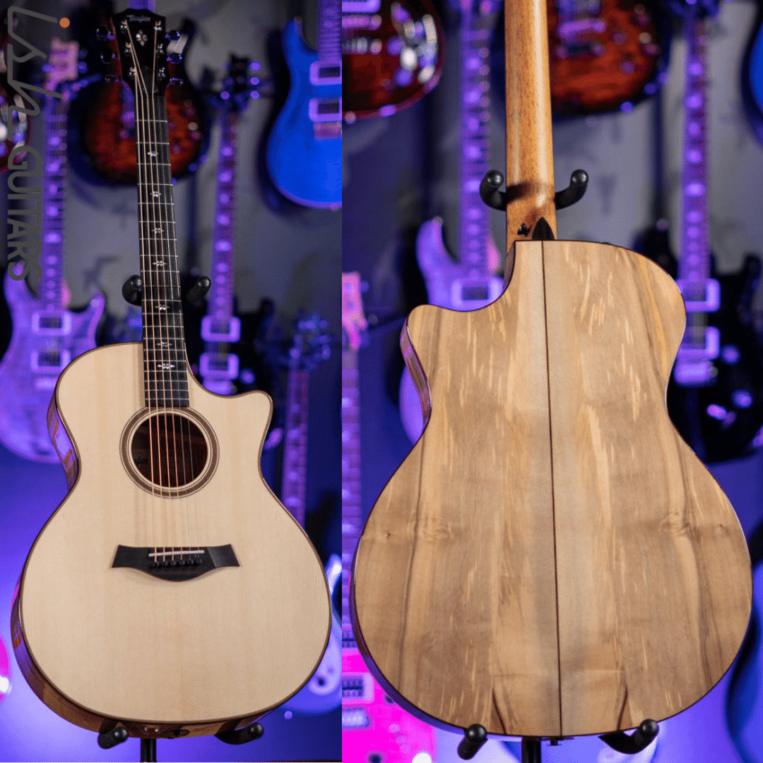 2021 Taylor 714ce LTD V-Class Blackheart Sassafras Lutz Spruce Natural