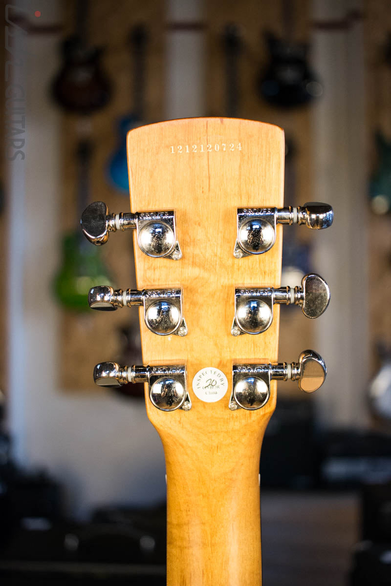 Dobro Hound Dog Deluxe Round Neck Acoustic Electric