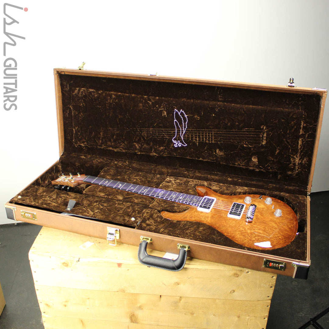 2012 PRS Private Stock McCarty Chambered Natural Smoked Burst Redwood Burl