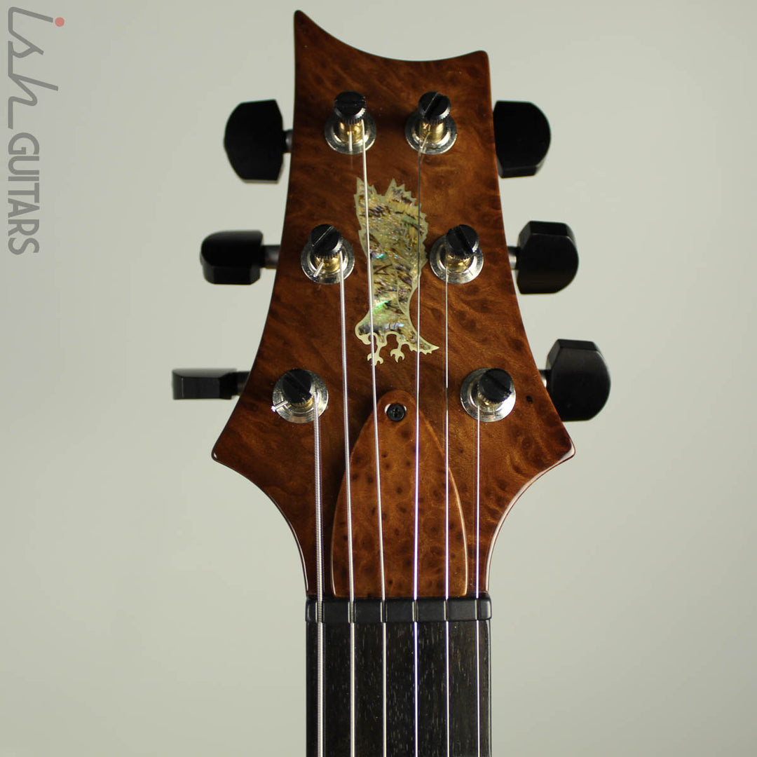 2012 PRS Private Stock McCarty Chambered Natural Smoked Burst Redwood Burl