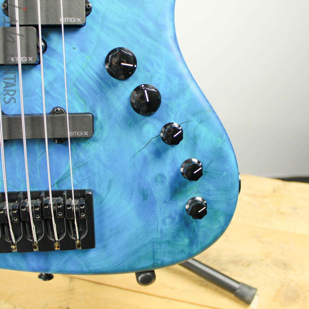 Spector Coda 5 Deluxe Ish Limited Coral Blue
