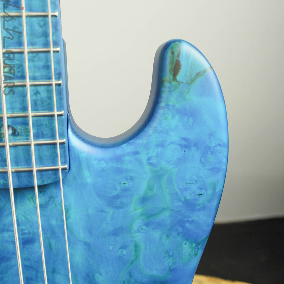 Spector Coda 5 Deluxe Ish Limited Coral Blue