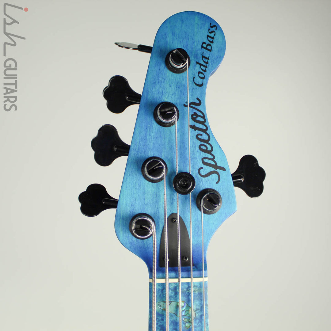 Spector Coda 5 Deluxe Ish Limited Coral Blue