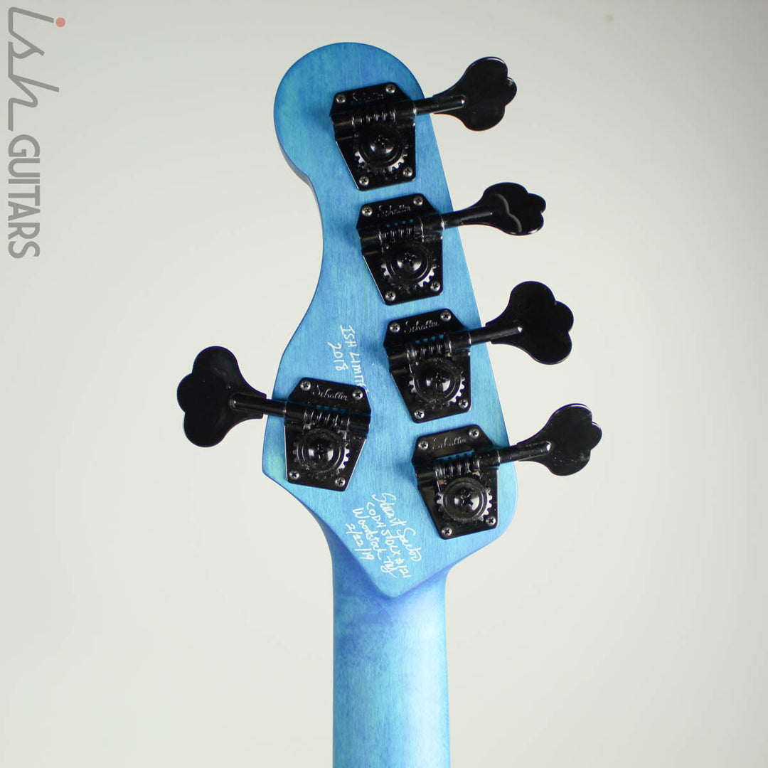 Spector Coda 5 Deluxe Ish Limited Coral Blue