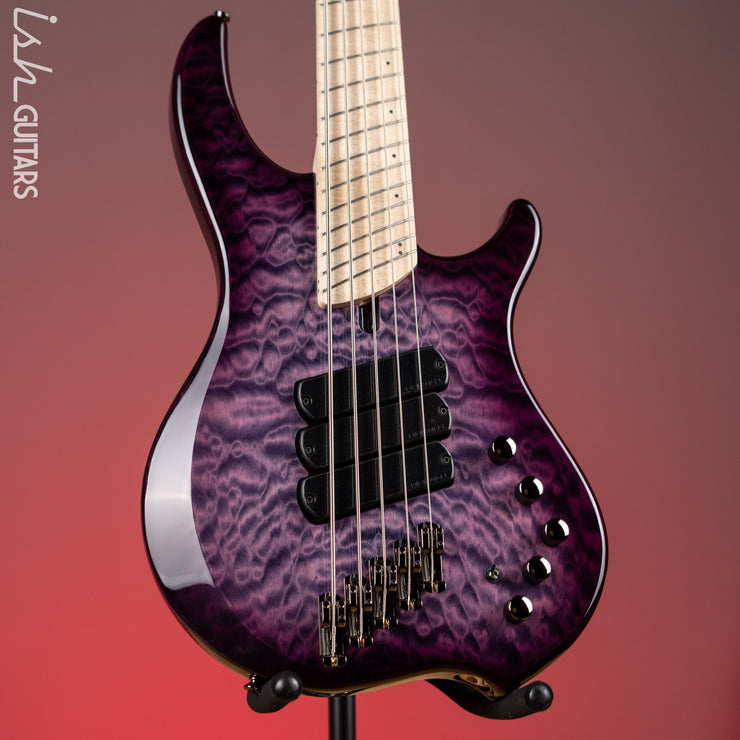 Dingwall Combustion 5-String Bass Ultraviolet Demo