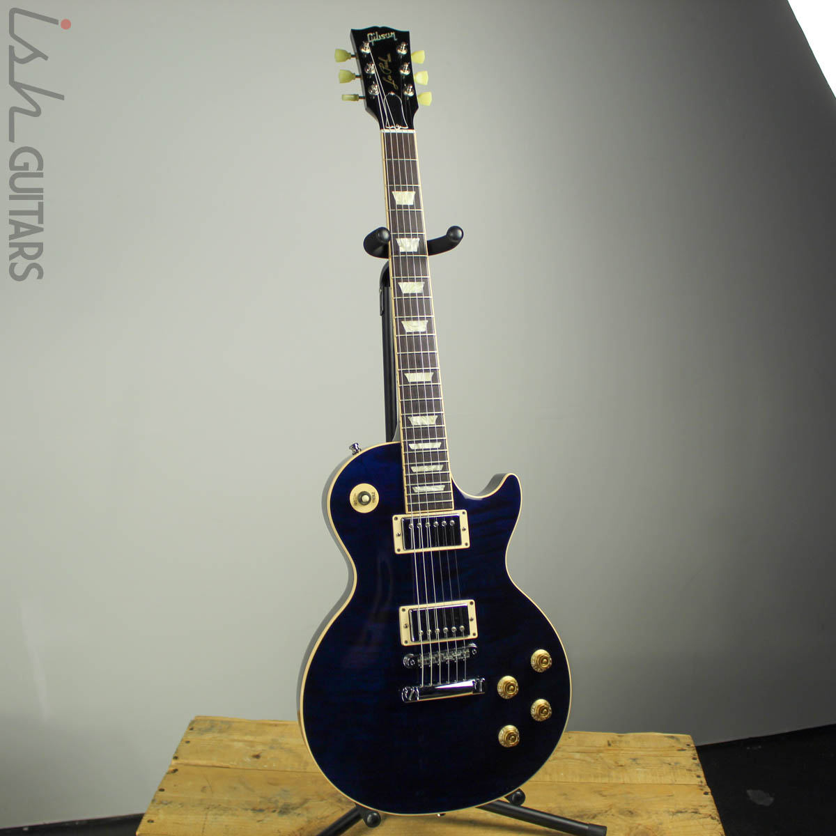 2011 Gibson Les Paul Chicago Blue – Ish Guitars