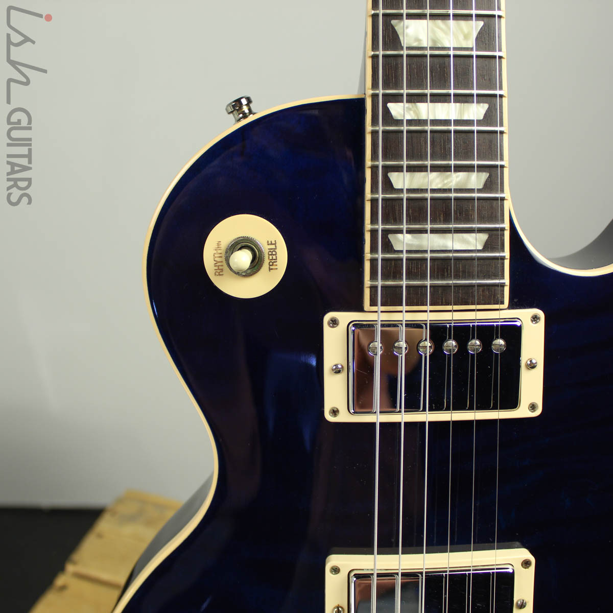 2011 Gibson Les Paul Chicago Blue – Ish Guitars