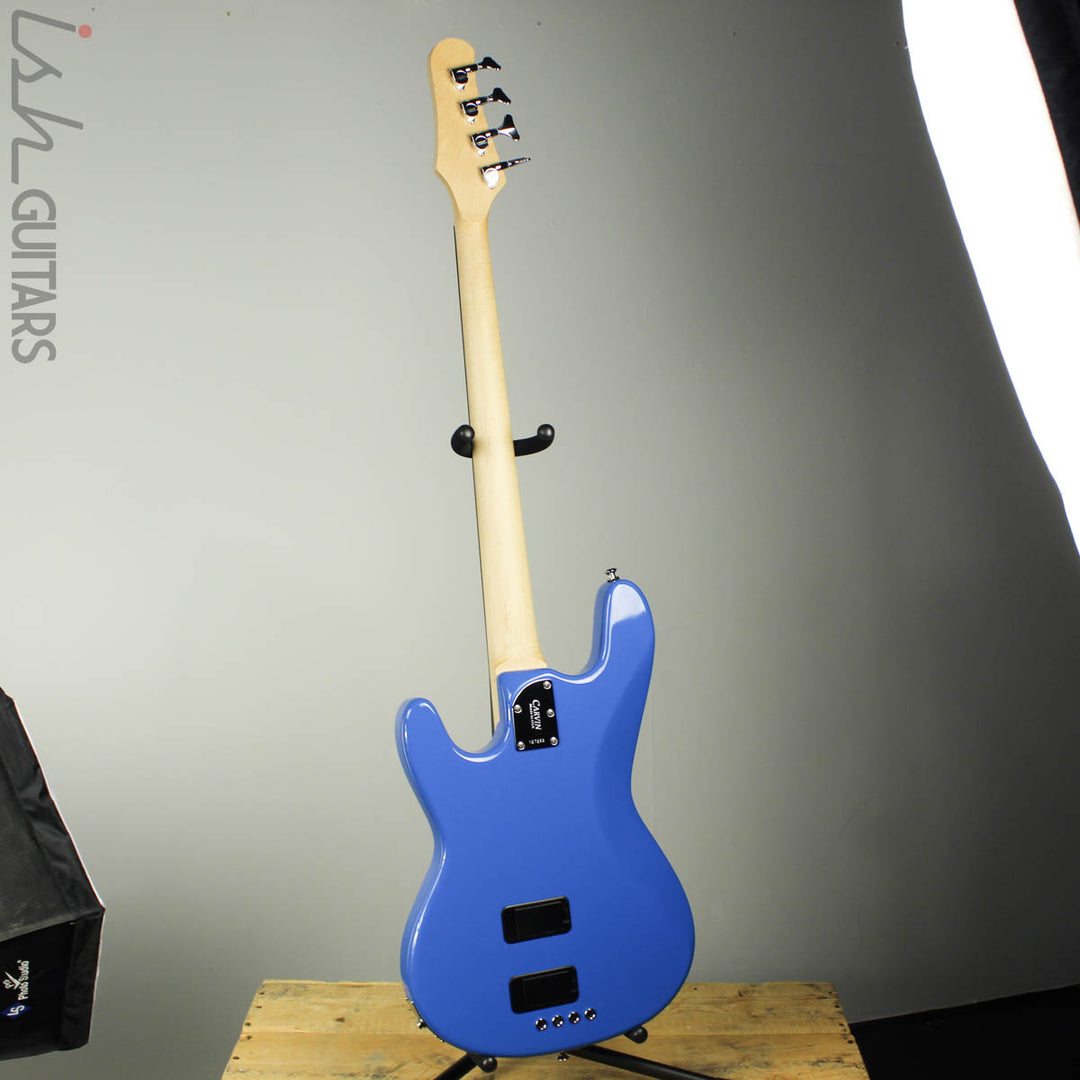 Kiesel Carvin PB4 4-String Bolt-on Bright Blue Bass