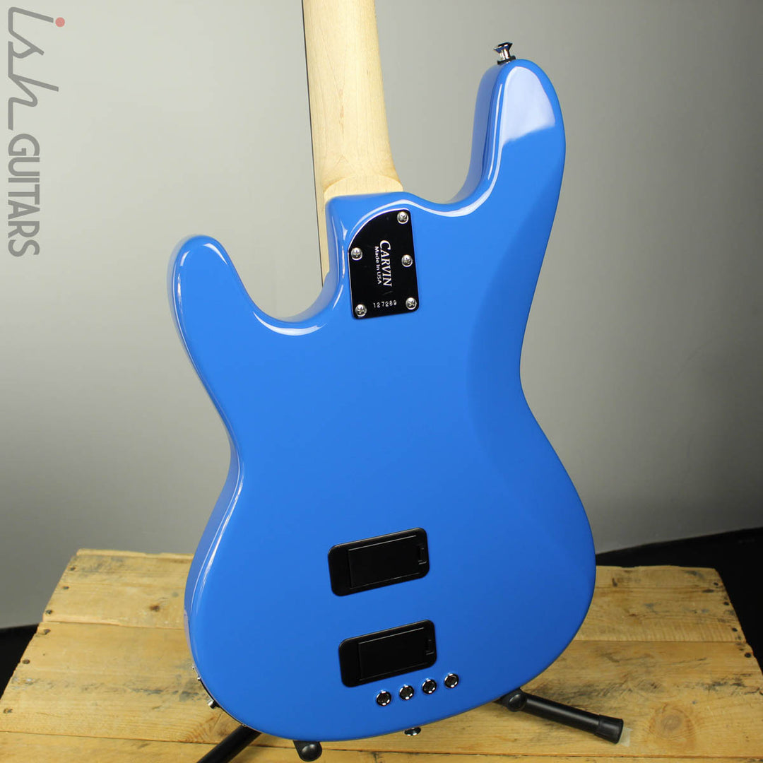 Kiesel Carvin PB4 4-String Bolt-on Bright Blue Bass