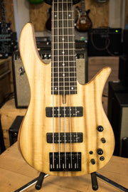 Fodera Monarch 5 Standard Special Myrtle Figured 5 String Bass