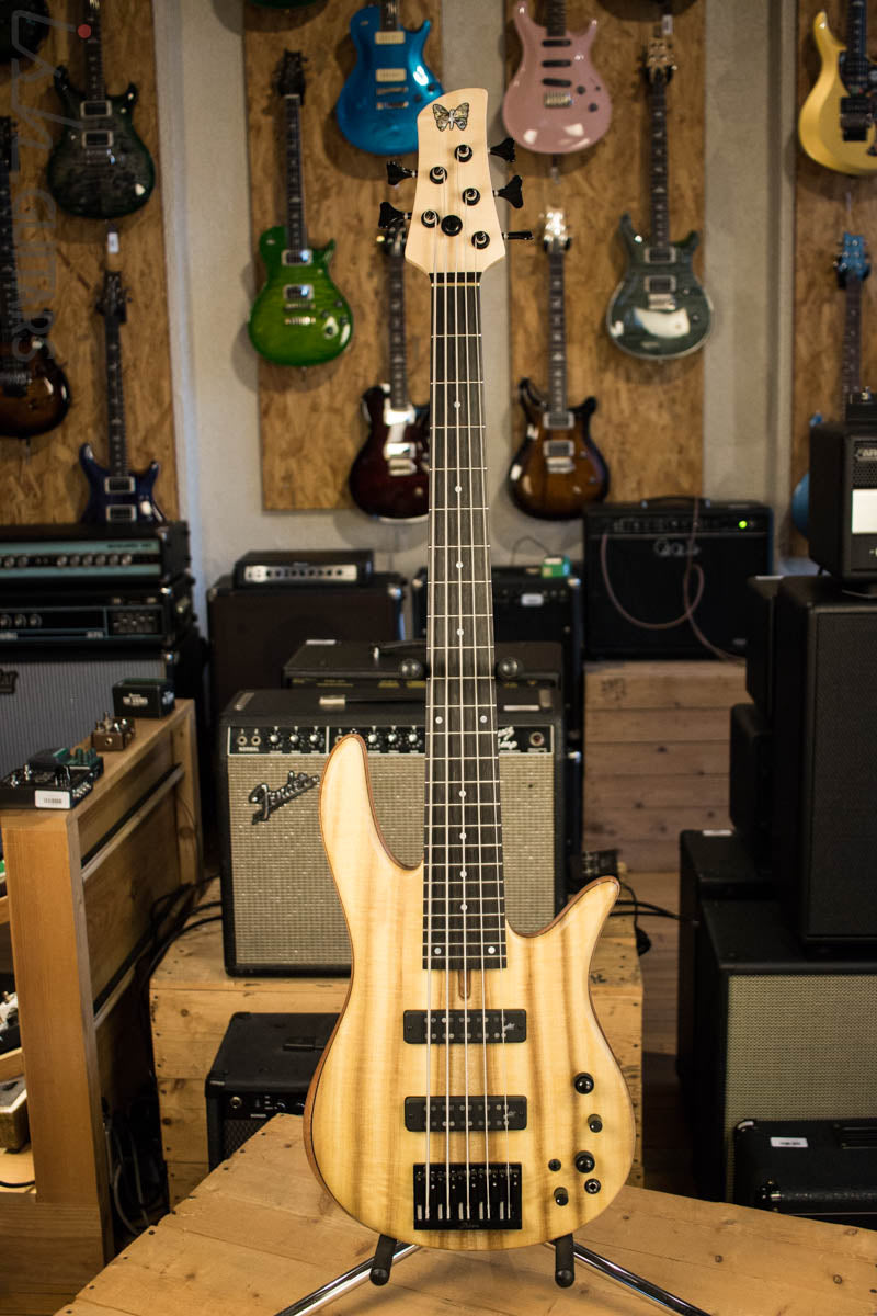 Fodera Monarch 5 Standard Special Myrtle Figured 5 String Bass