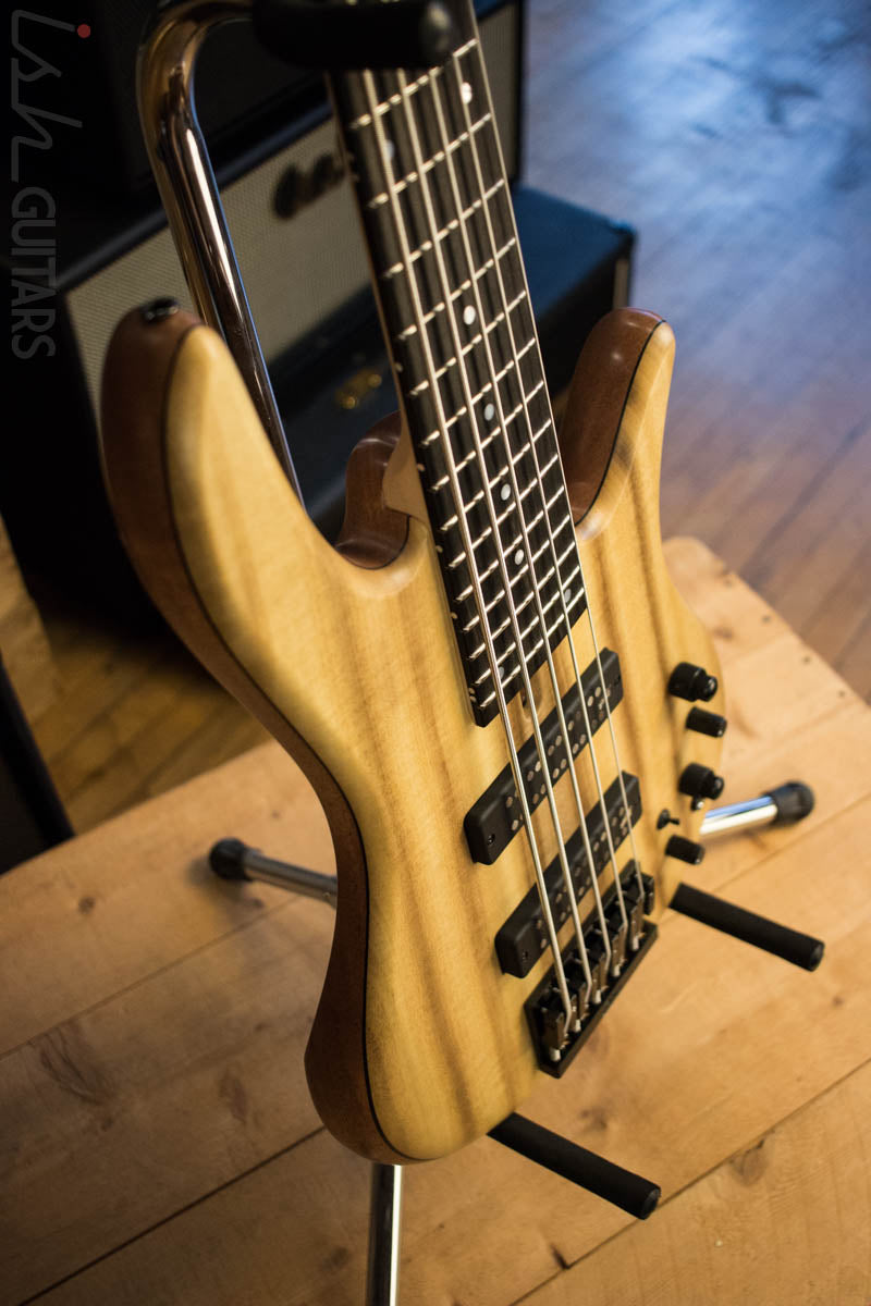 Fodera Monarch 5 Standard Special Myrtle Figured 5 String Bass