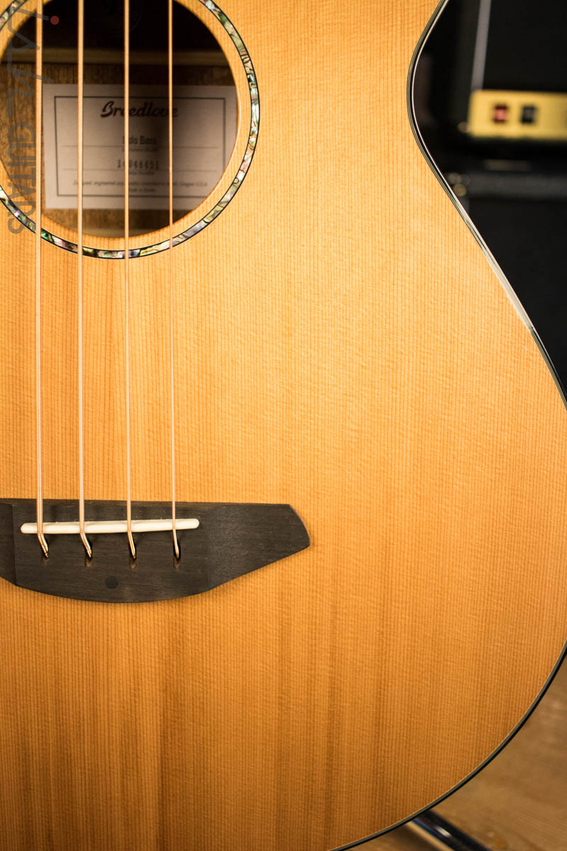 Breedlove Solo Acoustic Electric Bass Guitar