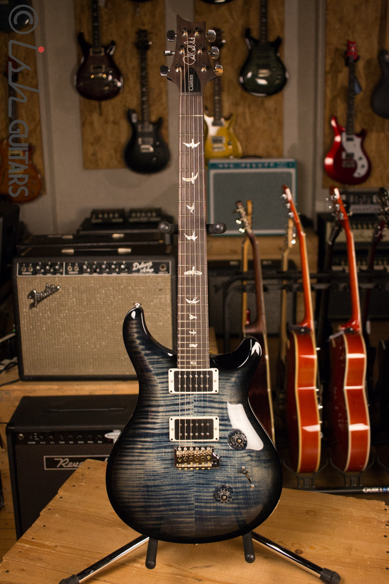 Paul Reed Smith PRS Custom 24 Custom Color Faded Whale Blue Smokewrap