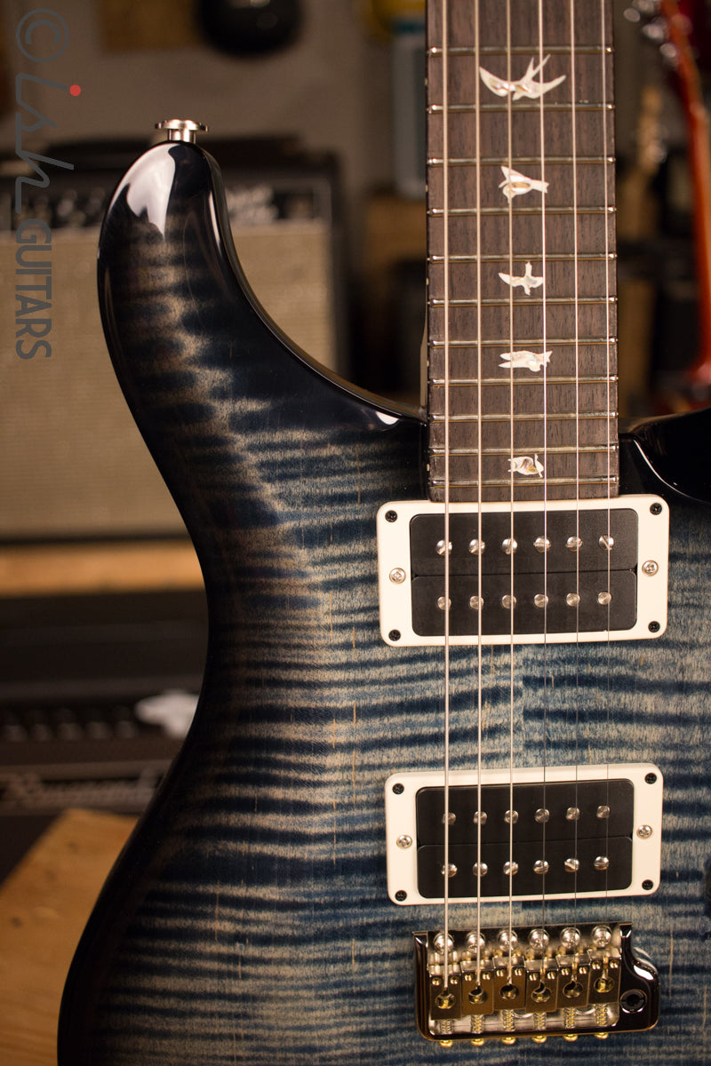 Paul Reed Smith PRS Custom 24 Custom Color Faded Whale Blue Smokewrap