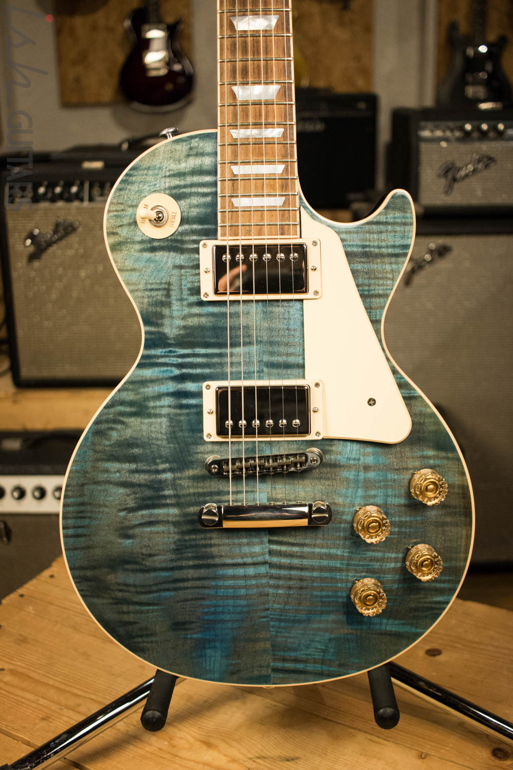 Gibson Traditional Les Paul 100 2015 Ocean Blue